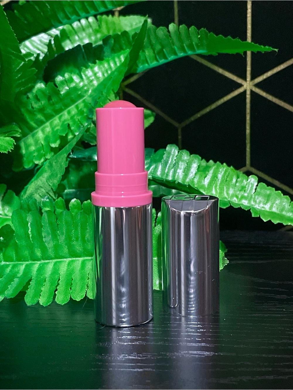 Haus Labs Color Fuse Longwear Hydrating Glassy Lip + Cheek Blush Balm Stick